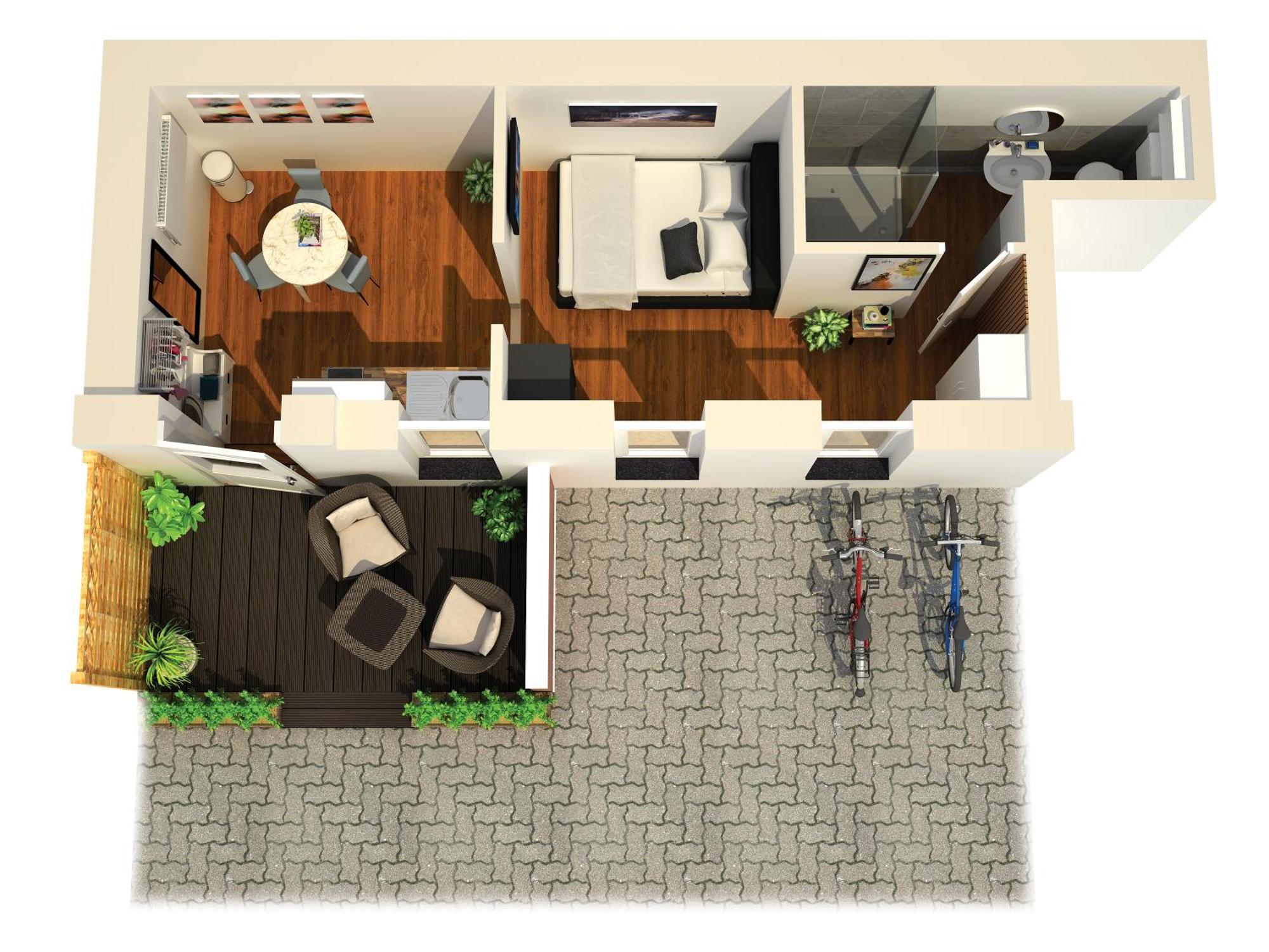 Modernes Apartement Am Rhein In Ruhiger Lage Cologne Luaran gambar
