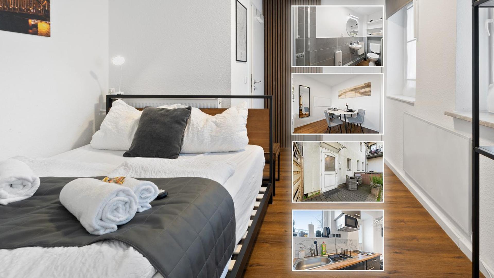 Modernes Apartement Am Rhein In Ruhiger Lage Cologne Luaran gambar